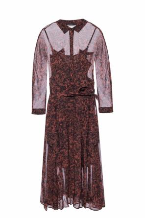 'eley rosey' belted dress, zdjęcie 1 'eley rosey' belted dress od AllSaints
